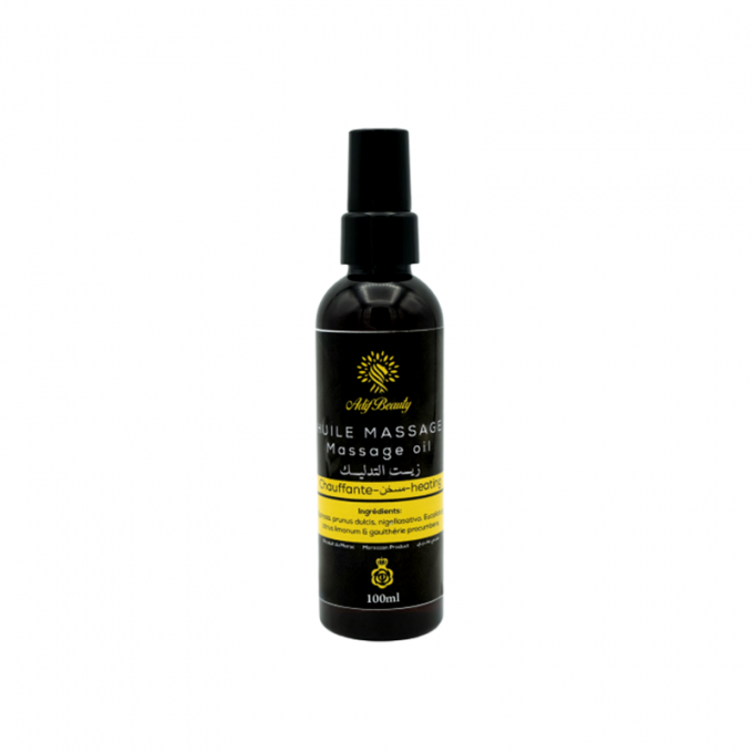 Huile de Massage chauffante